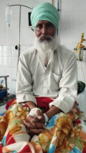 लखनऊ में इलाज के लिए भर्ती सुखविंदर सिंह